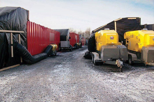 Дизельная тепловая пушка WACKER NEUSON HI 260, 34000 м3 Дизельная тепловая пушка WACKER NEUSON HI 260, 34000 м3